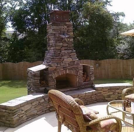 Stone Fireplace Contractor - Primarily Ponds - Huntsville, Madison, Alabama (AL)